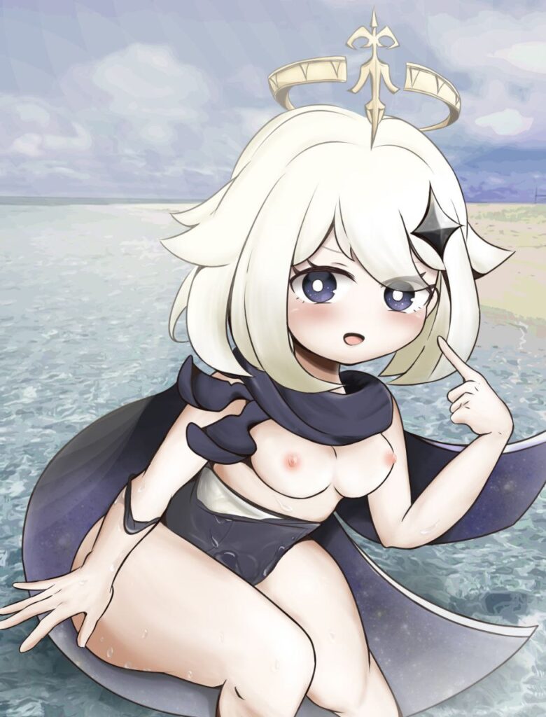 Голая Паймон из игры Генши Импакт, хентай порно картинки Genshin Impact Без цензуры 18+ секс, порно, член, дрочит, ебут, пизда, сиськи, вагина 