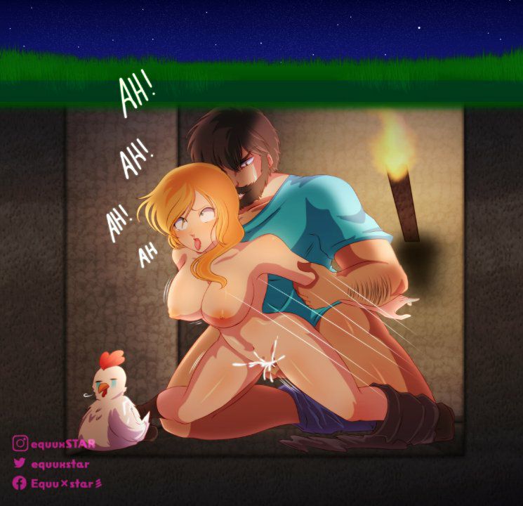 Майнкрафт порно, hentai Minecraft porn xxx, секс Алекс, Дженни голые sex мобы porno, Крипер аниме, овечка, Стив, Дракон, Эндермен, Зомби, комиксы, Элл