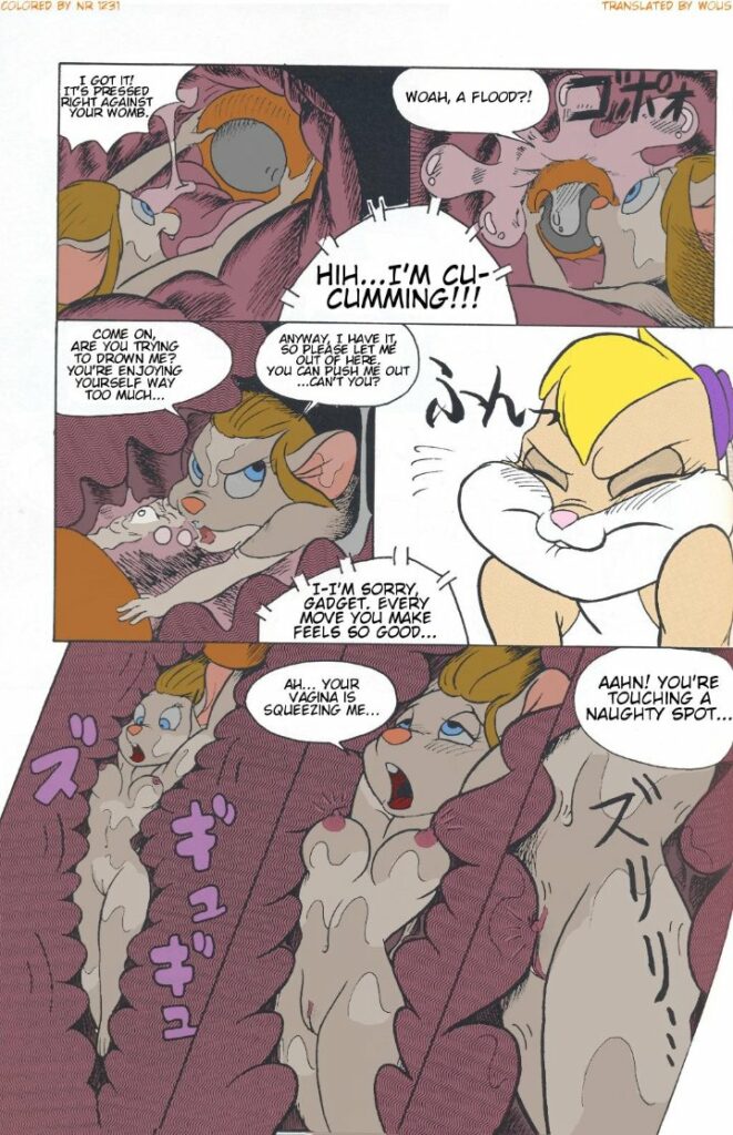 Гаечка хентай, "Чип и Дейл спешат на помощь" hentai porno мышь Gadget Hackwrench Гайка, секс, голая, комикс, пошлое, xxx, мультик, сиськи, sex