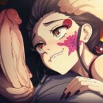 Умэ Даки хентай, Daki porno Kimetsu no Yaiba