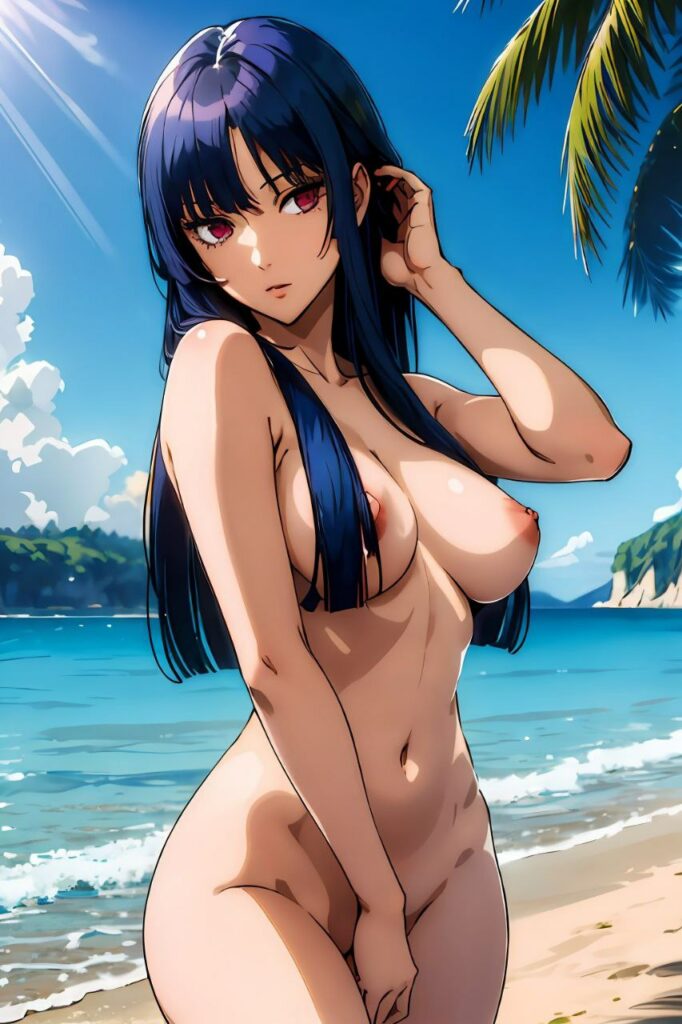 Нобумэ Имаи хентай арты девушки убийцы из аниме Гинтама, porno sex arts Nobume Imai anime Gintama, голые персонажи