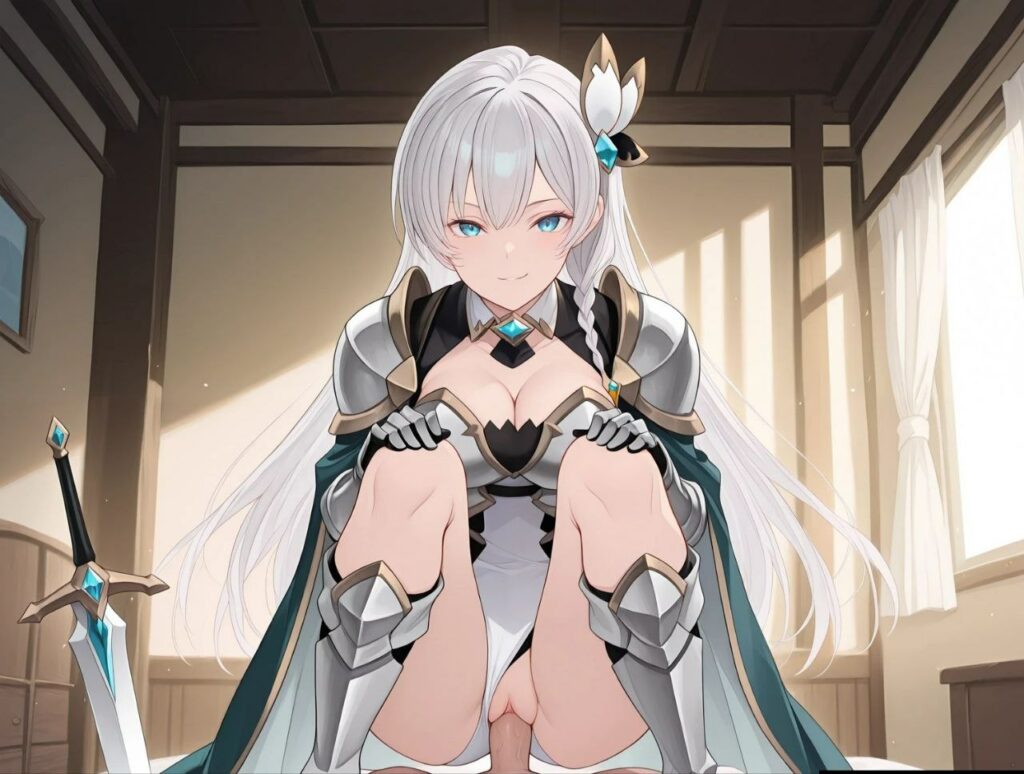 Хентай секс арты Старик из деревни становится Святым мечом, porno sex anime Katainaka no Ossan Kensei ni Naru, From Old Country Bumpkin to Master Swordsman, голая Аллюсия Цитрус