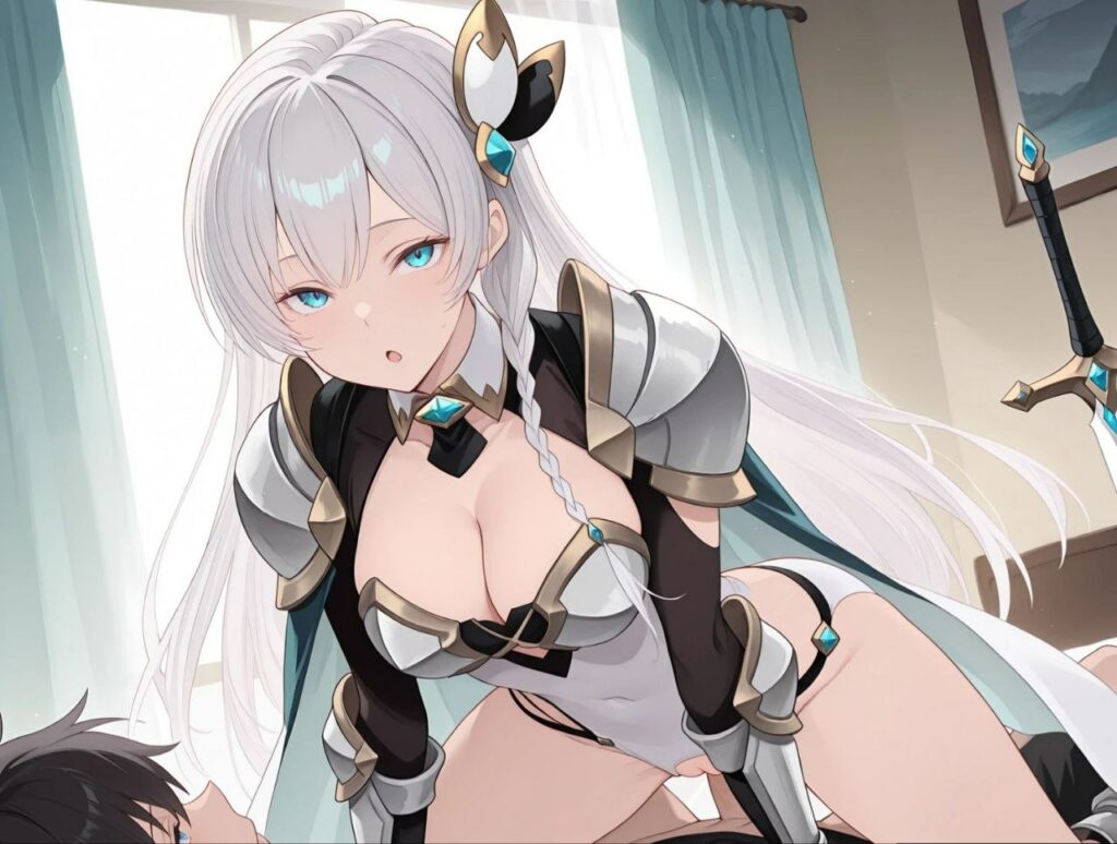 Хентай секс арты Старик из деревни становится Святым мечом, porno sex anime Katainaka no Ossan Kensei ni Naru, From Old Country Bumpkin to Master Swordsman, голая Аллюсия Цитрус