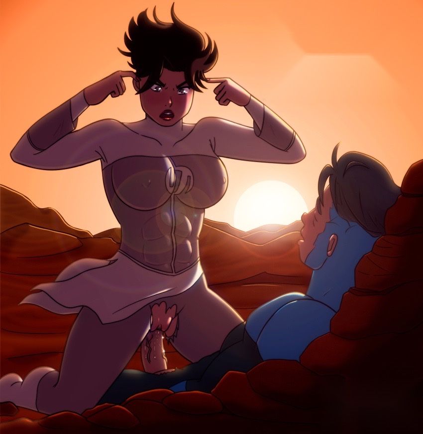 Порно аниме Вилтрумитка Анисса секс с Неуязвимым, anime hentai sex arts Anissa serial Invincible, голая Анисса секс с Марк Грейсон арты
