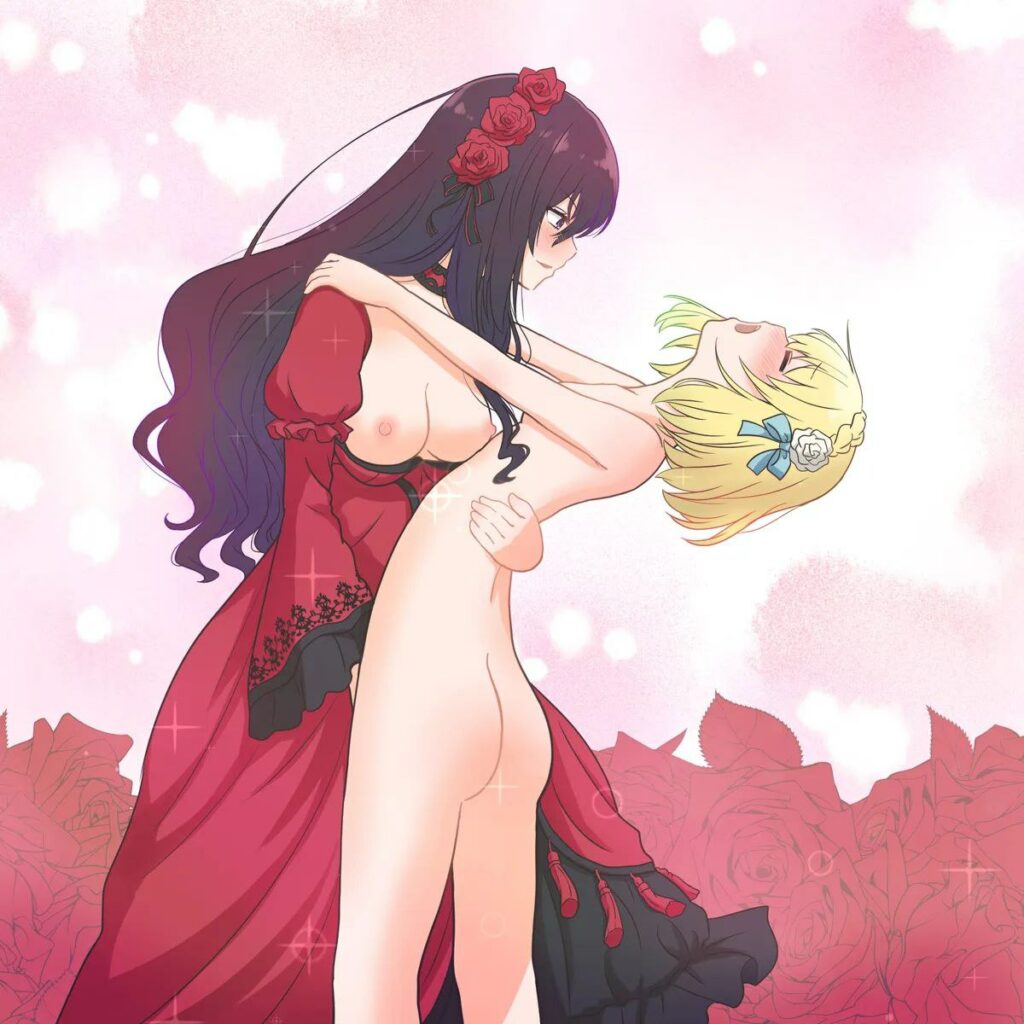 Порно секс арты из аниме Святой Грааль Эрис, hentai sex arts anime Eris no Seihai, голые персонажи Констанция Грааль, Скарлет Кастиэль